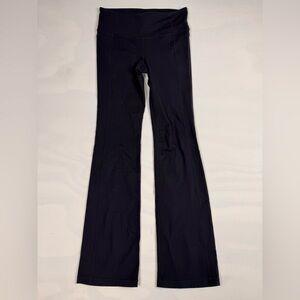 Athleta Revelation Yoga Pants Flared Leg Black Women’s M